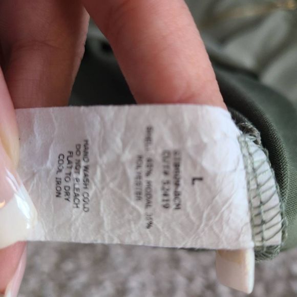 Microsuede feel zip up top - Picture 5 of 5